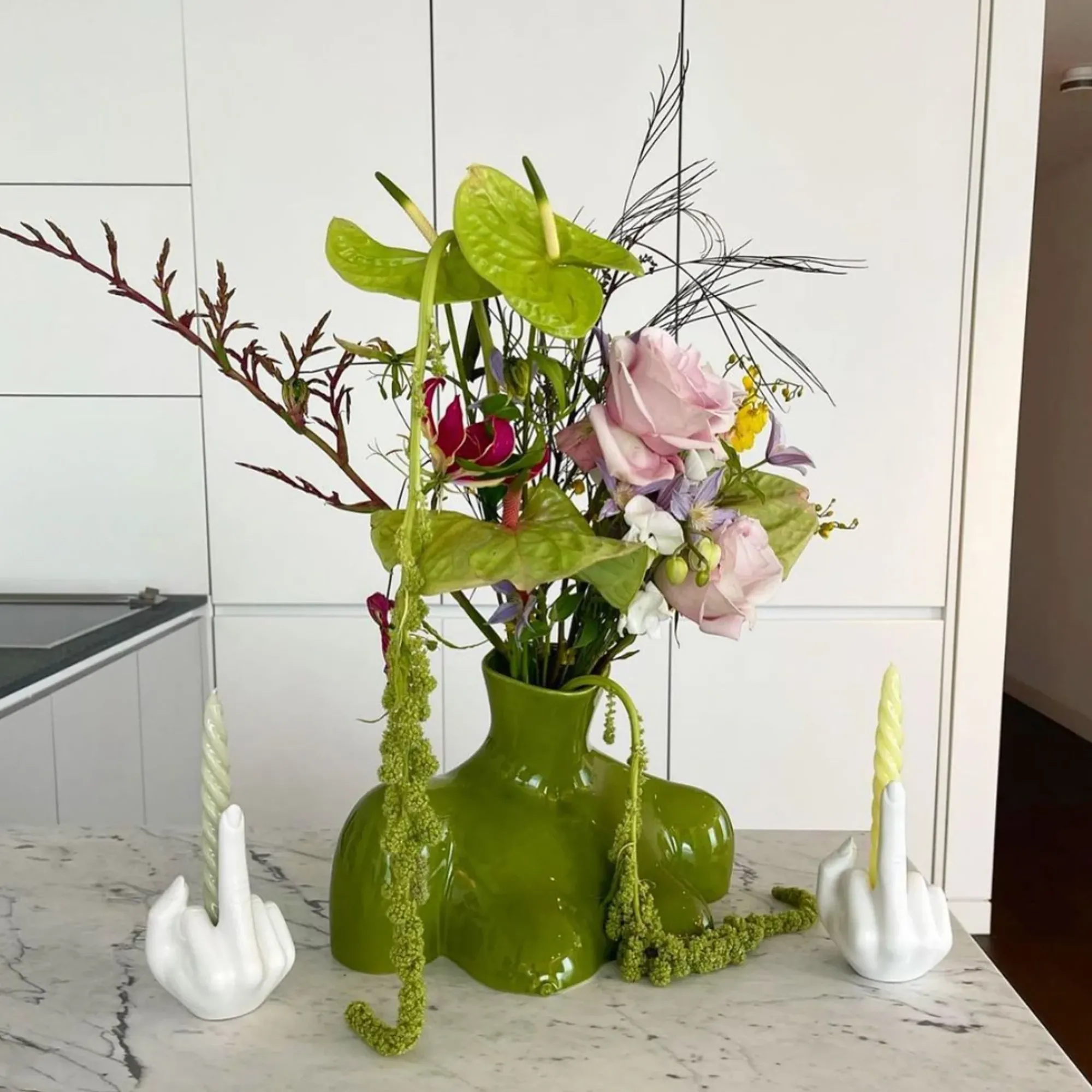 Anissa Kermiche 2020 Candlestick (White) Discount