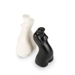 Anissa Kermiche Body Salt & Pepper Shakers Pair (Beige, Black) Online
