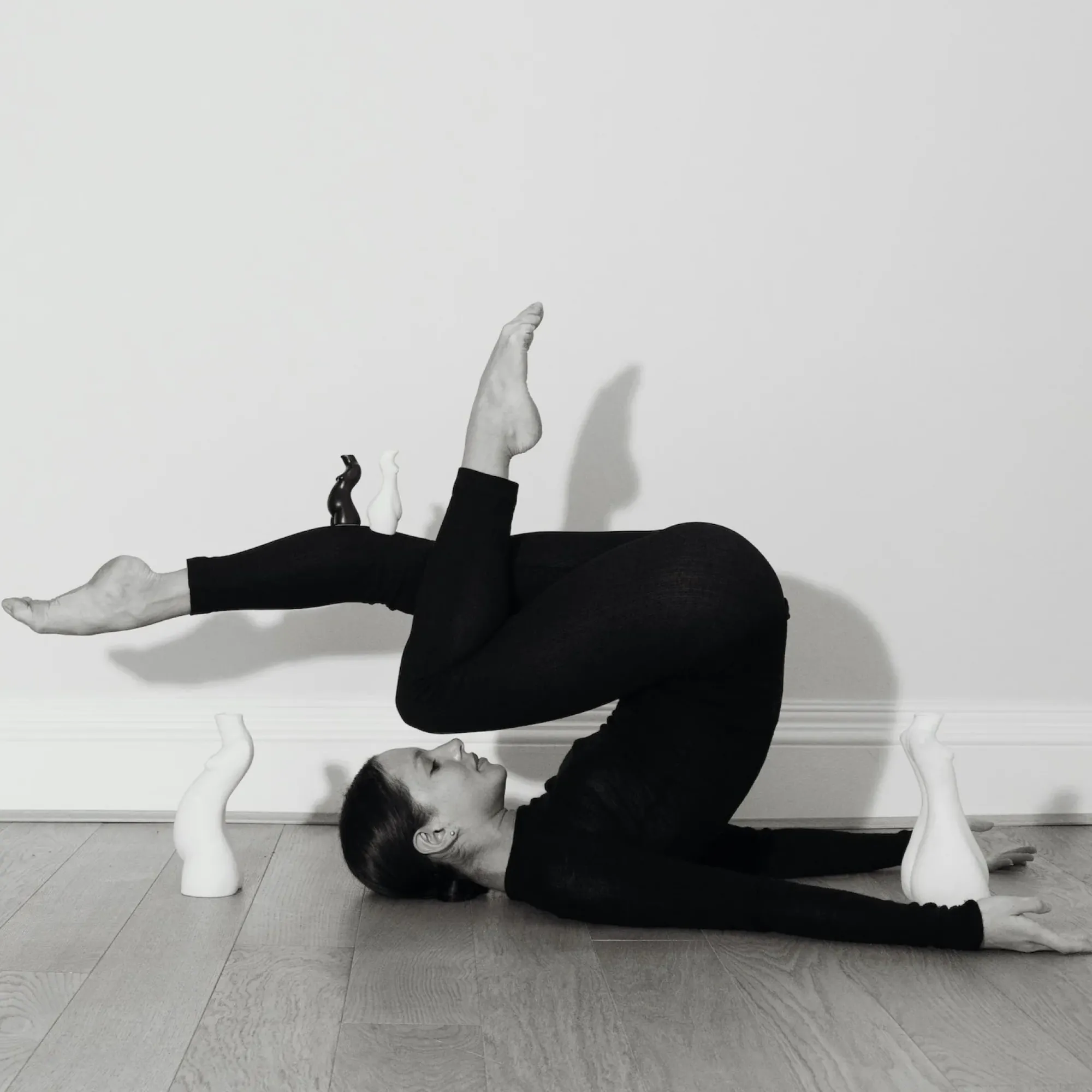 Anissa Kermiche Body Salt & Pepper Shakers Pair (Beige, Black) Online