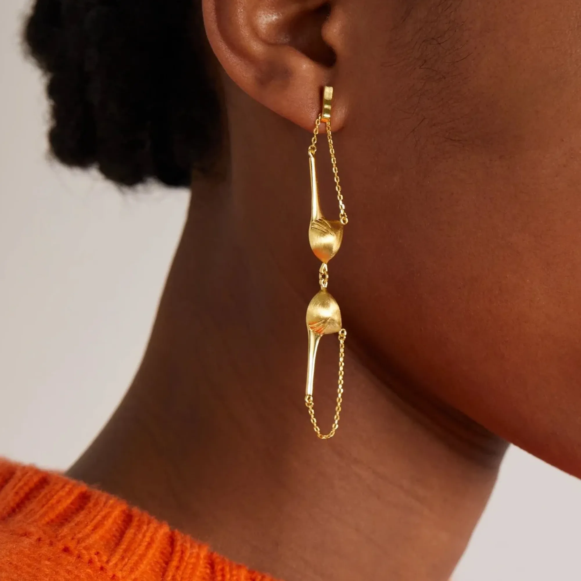 Anissa Kermiche Bra Earring Sale