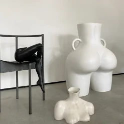 Anissa Kermiche Breast Friend Vase (Matte Marble) Online