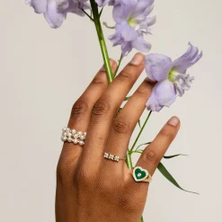 Anissa Kermiche Bronte Dore Ring Outlet