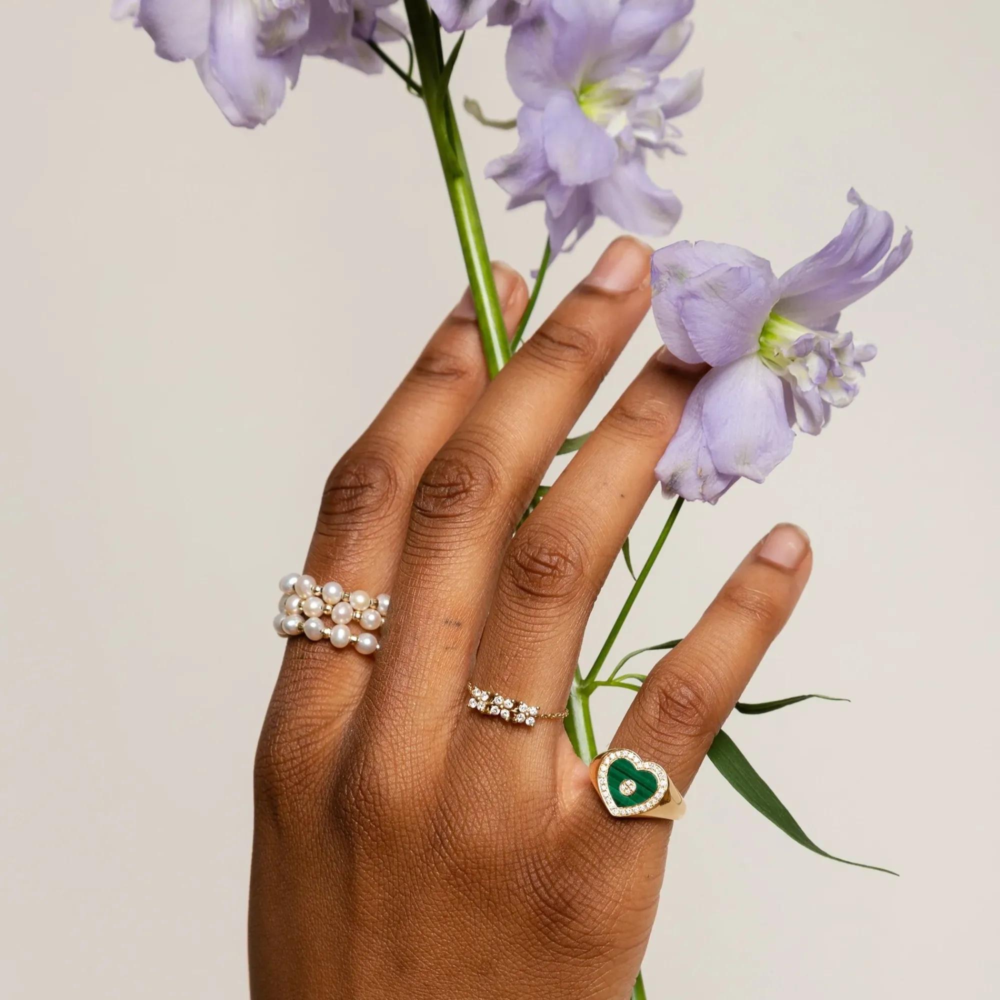 Anissa Kermiche Bronte Dore Ring Outlet