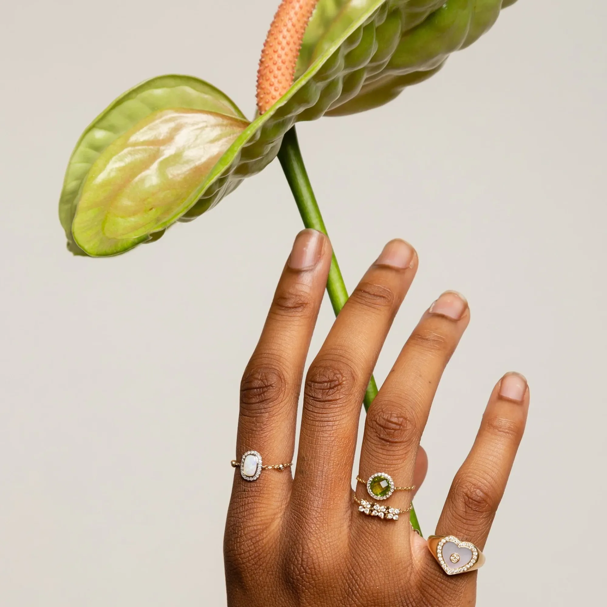 Anissa Kermiche Bronte Dore Ring Outlet