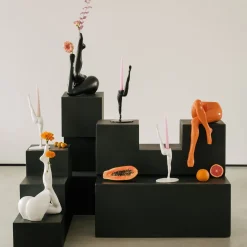 Anissa Kermiche Can Candlestick (Black)