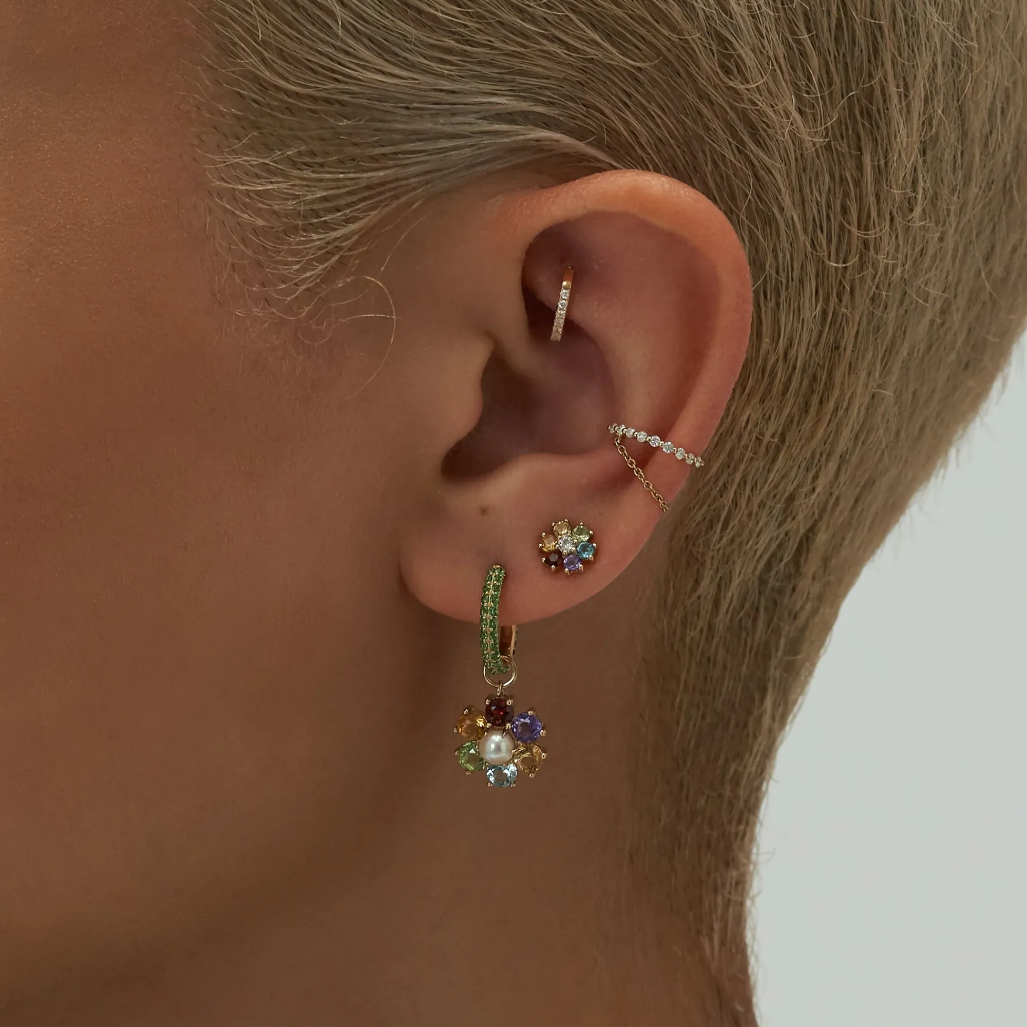 Anissa Kermiche Daisy Me Rollin Stud