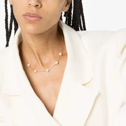 Anissa Kermiche Frost In May Necklace New