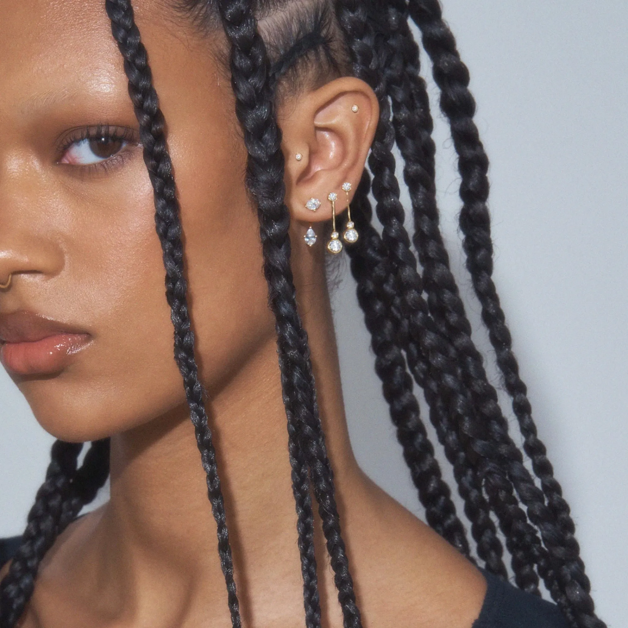 Anissa Kermiche Georgia Earrings New