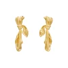 Anissa Kermiche Gilded Cloth Earrings (Gold) Online