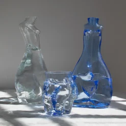 Anissa Kermiche Glass Carafe (Cerulean) Online