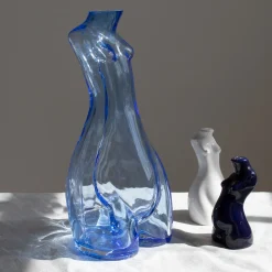 Anissa Kermiche Glass Carafe (Cerulean) Online
