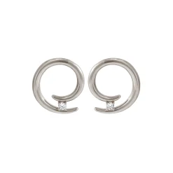 Anissa Kermiche Grand Charmeur Earrings (Silver)