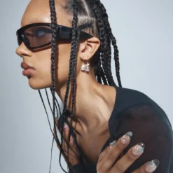 Anissa Kermiche Ile Flottante Hoop Earrings Discount