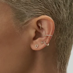 Anissa Kermiche Infinite Love Stud Discount