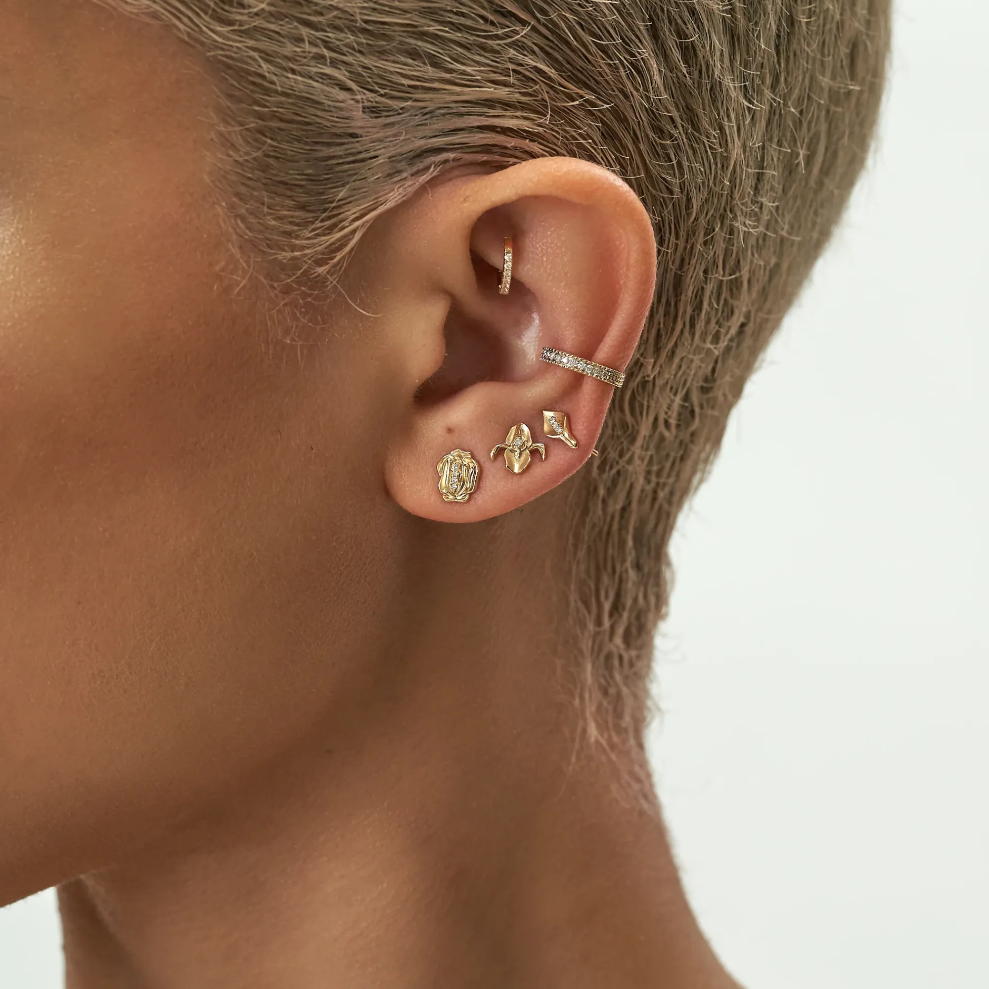 Anissa Kermiche Iris-Istible Stud Discount