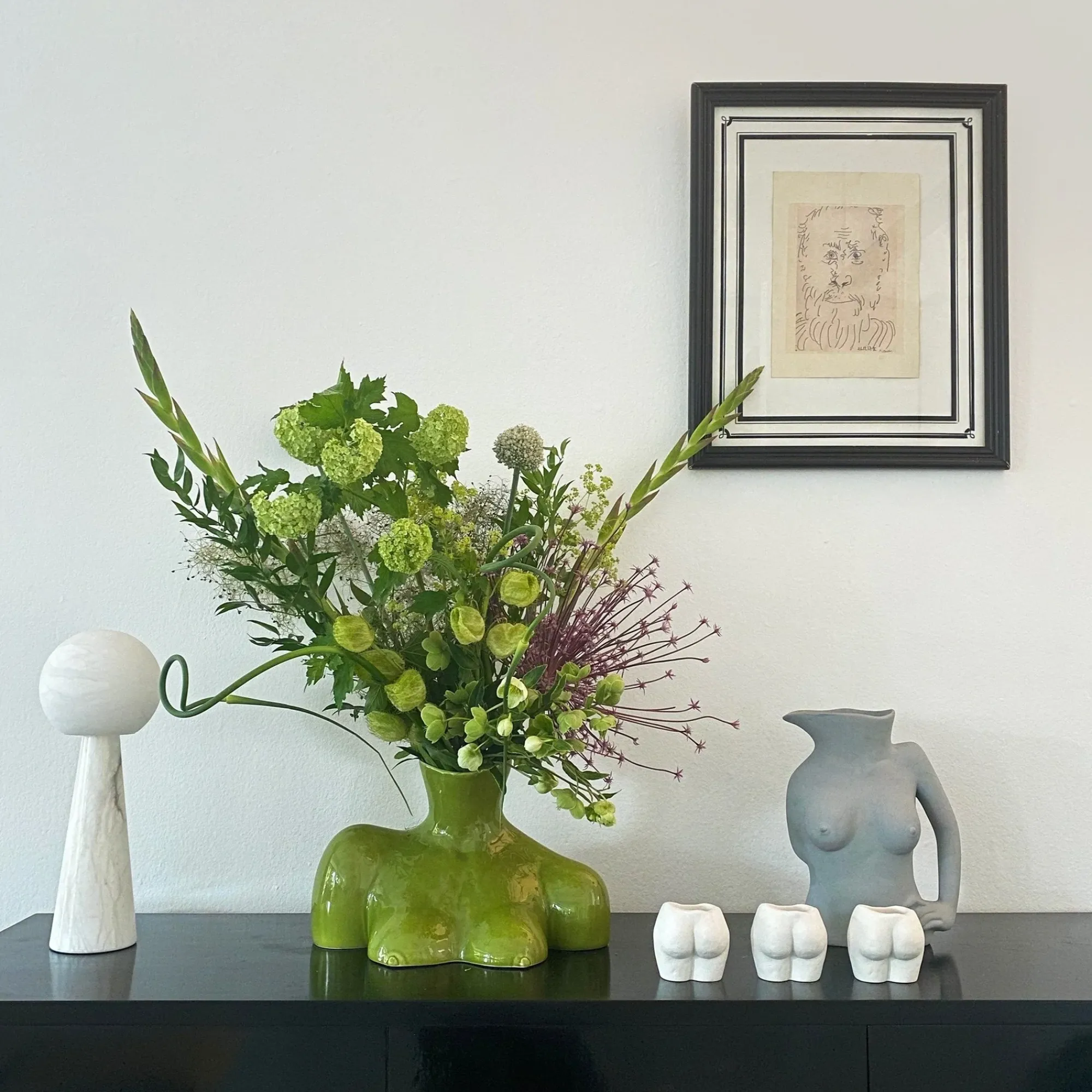 Anissa Kermiche Jugs Jug (Bisque Light Grey) Best