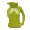 Anissa Kermiche Jugs Jug (High-Shine Olive) Sale