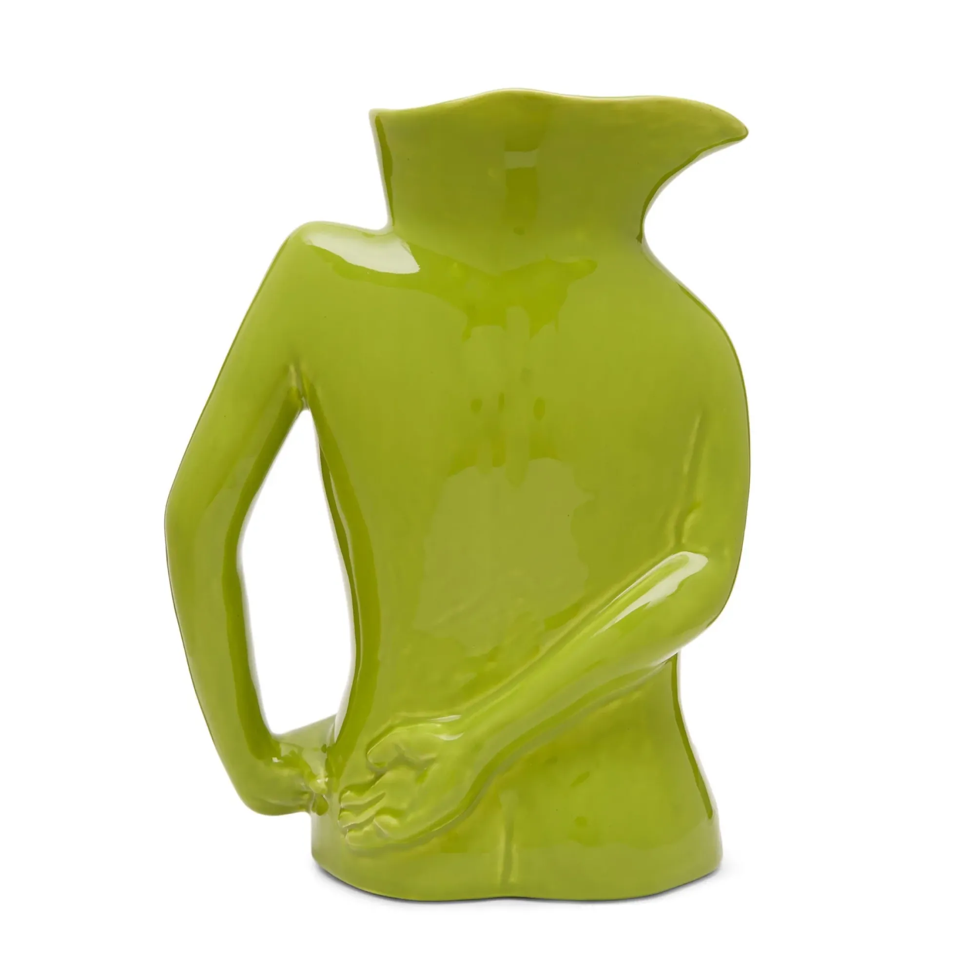 Anissa Kermiche Jugs Jug (High-Shine Olive) Sale
