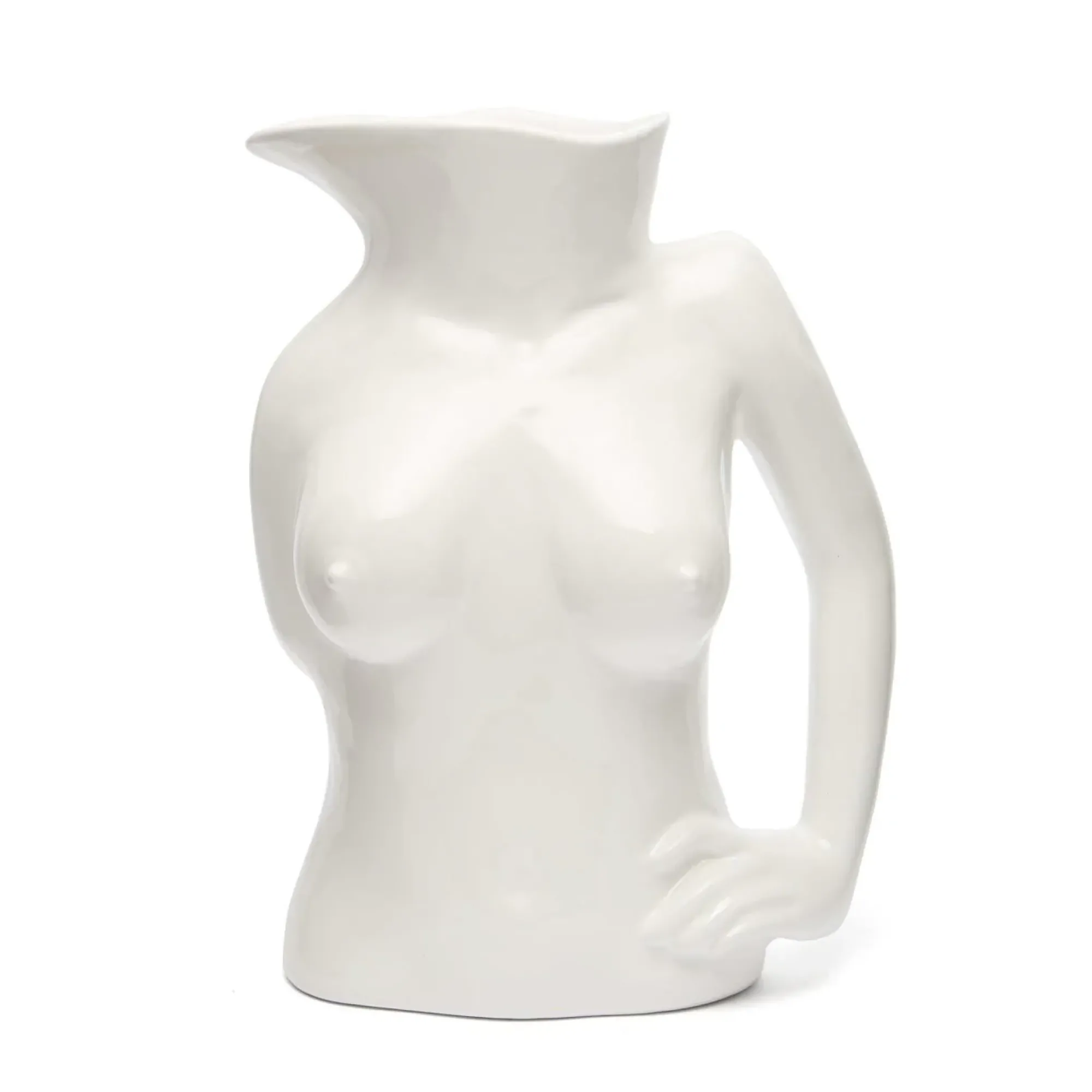 Anissa Kermiche Jugs Jug (High-Shine White) Sale