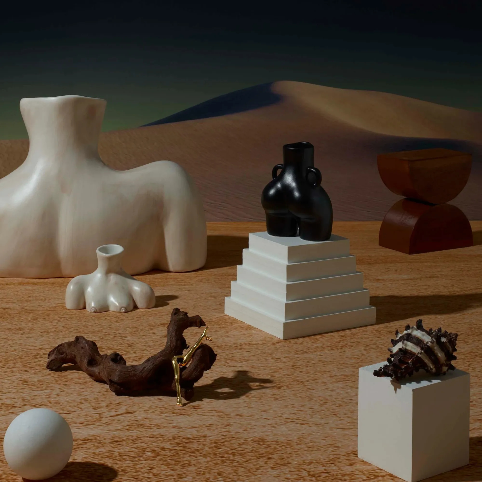 Anissa Kermiche Little Women Duo (Black, Marble) Best