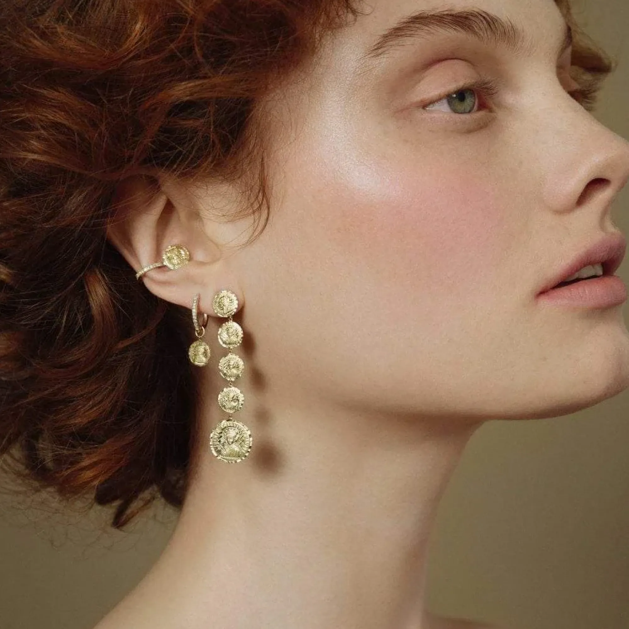 Anissa Kermiche Louise D'Infinie Earrings New