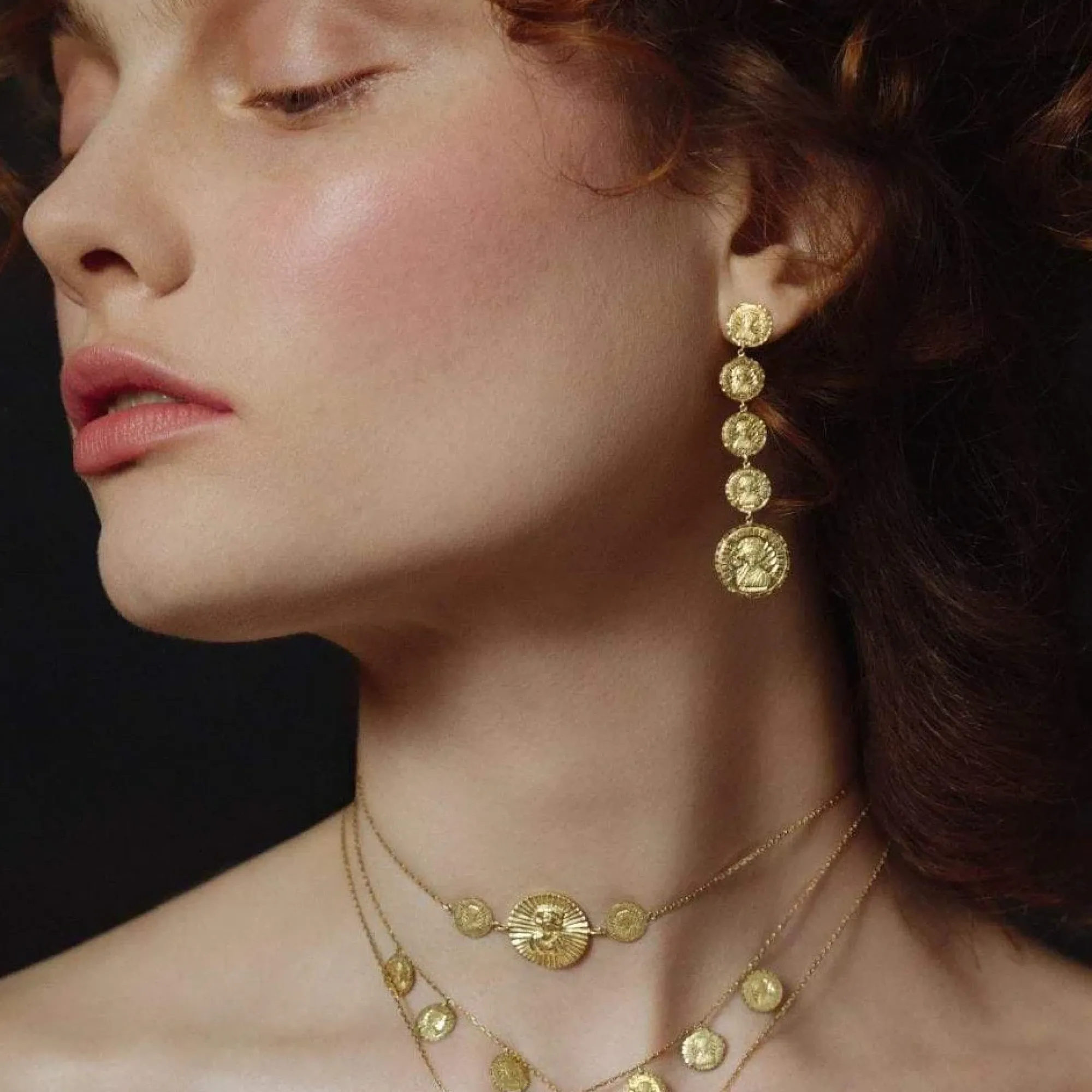 Anissa Kermiche Louise D'Infinie Earrings New