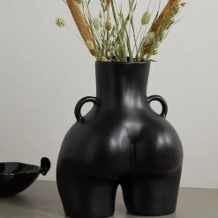 Anissa Kermiche Love Handles Vase (Black) Hot