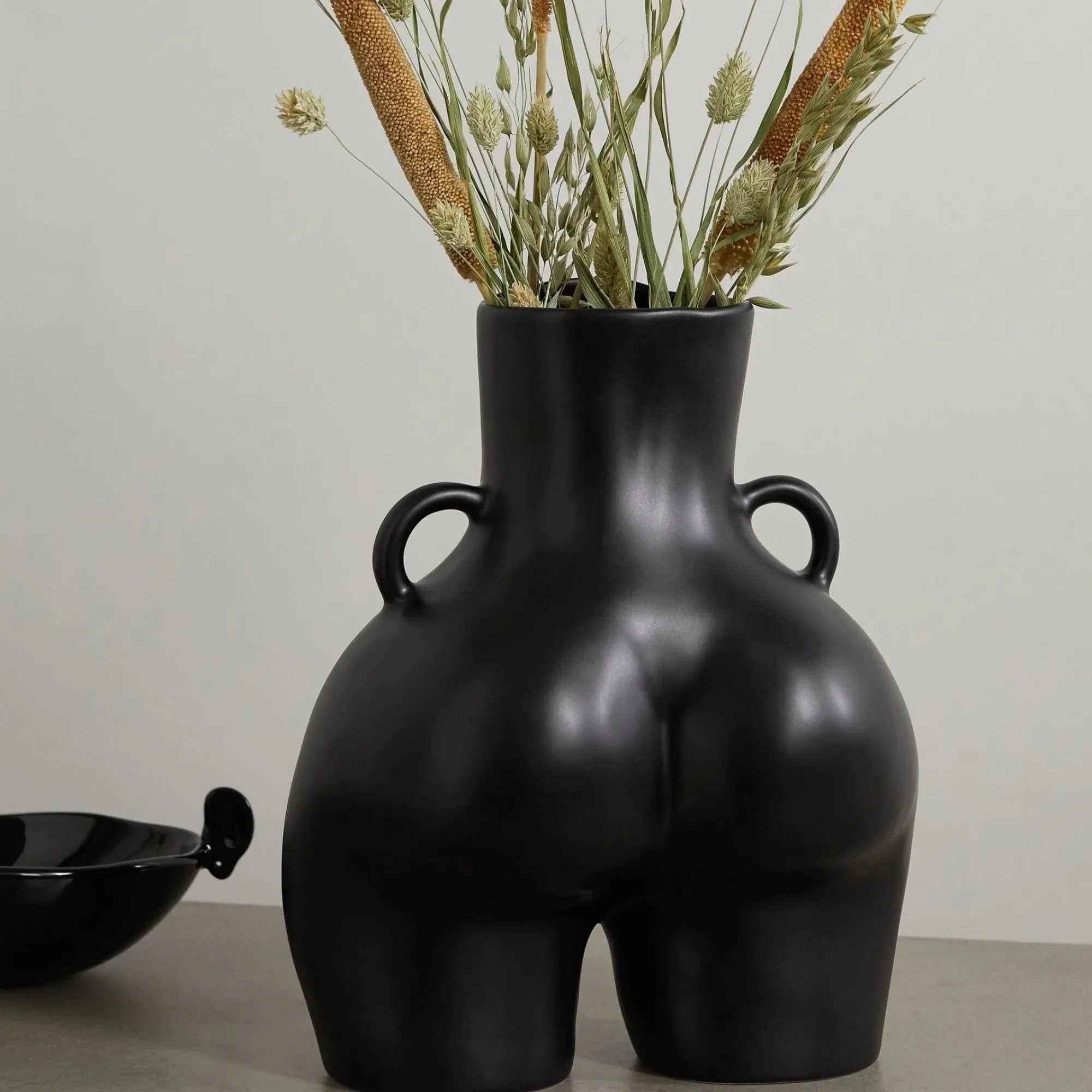 Anissa Kermiche Love Handles Vase (Black) Hot