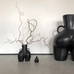 Anissa Kermiche Love Handles Vase (Black) Hot