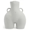 Anissa Kermiche Love Handles Vase (Light-Grey) Online