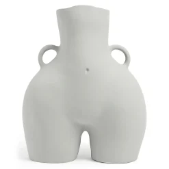 Anissa Kermiche Love Handles Vase (Light-Grey) Online