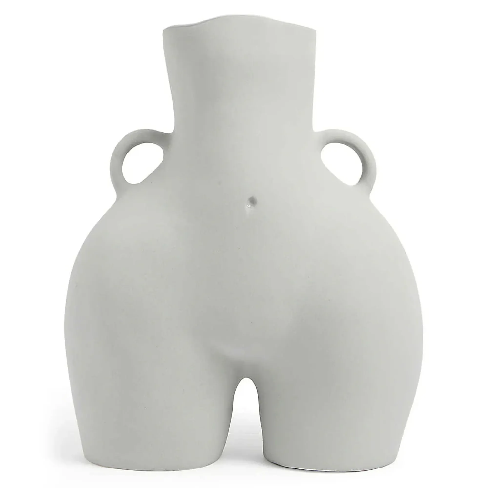 Anissa Kermiche Love Handles Vase (Light-Grey) Online