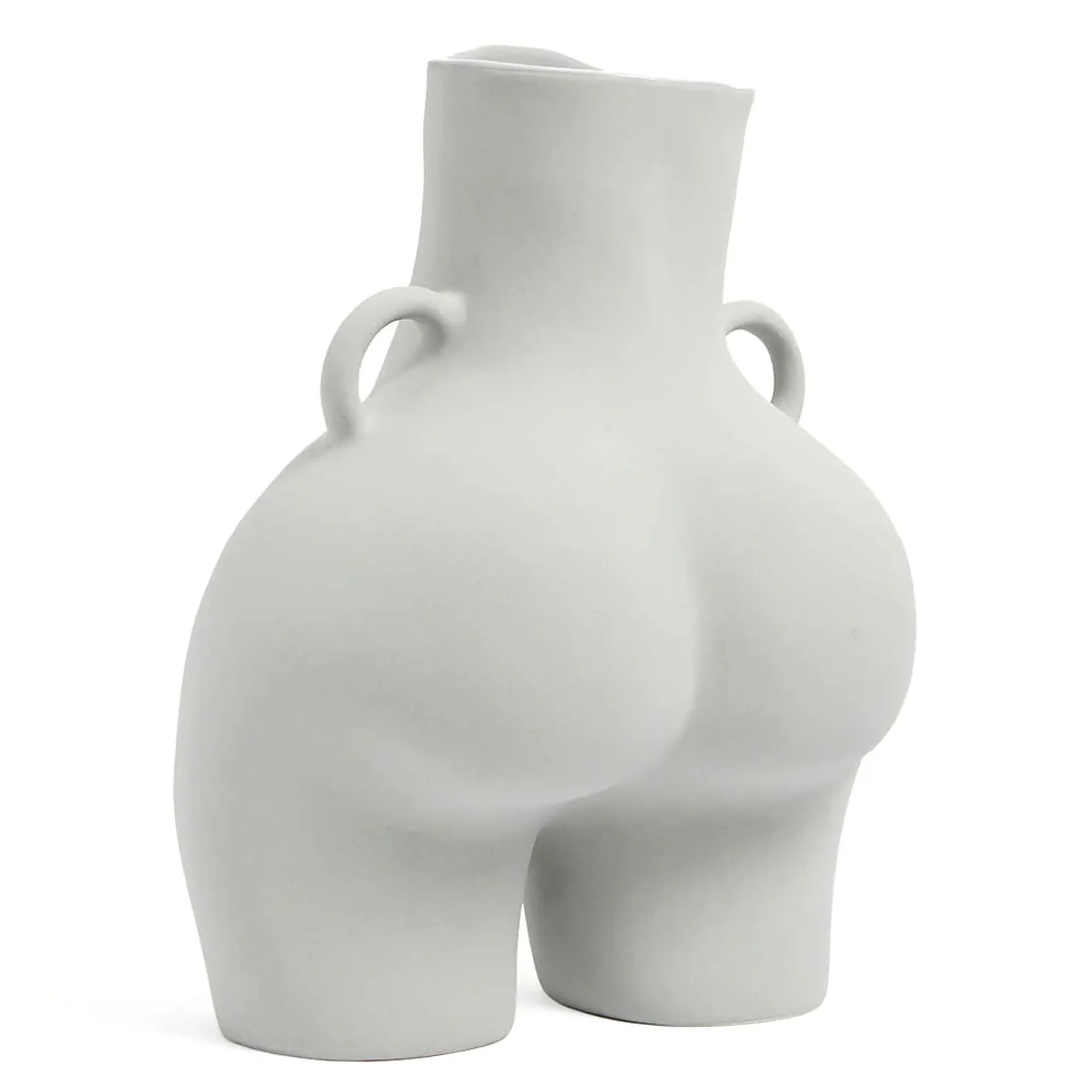 Anissa Kermiche Love Handles Vase (Light-Grey) Online