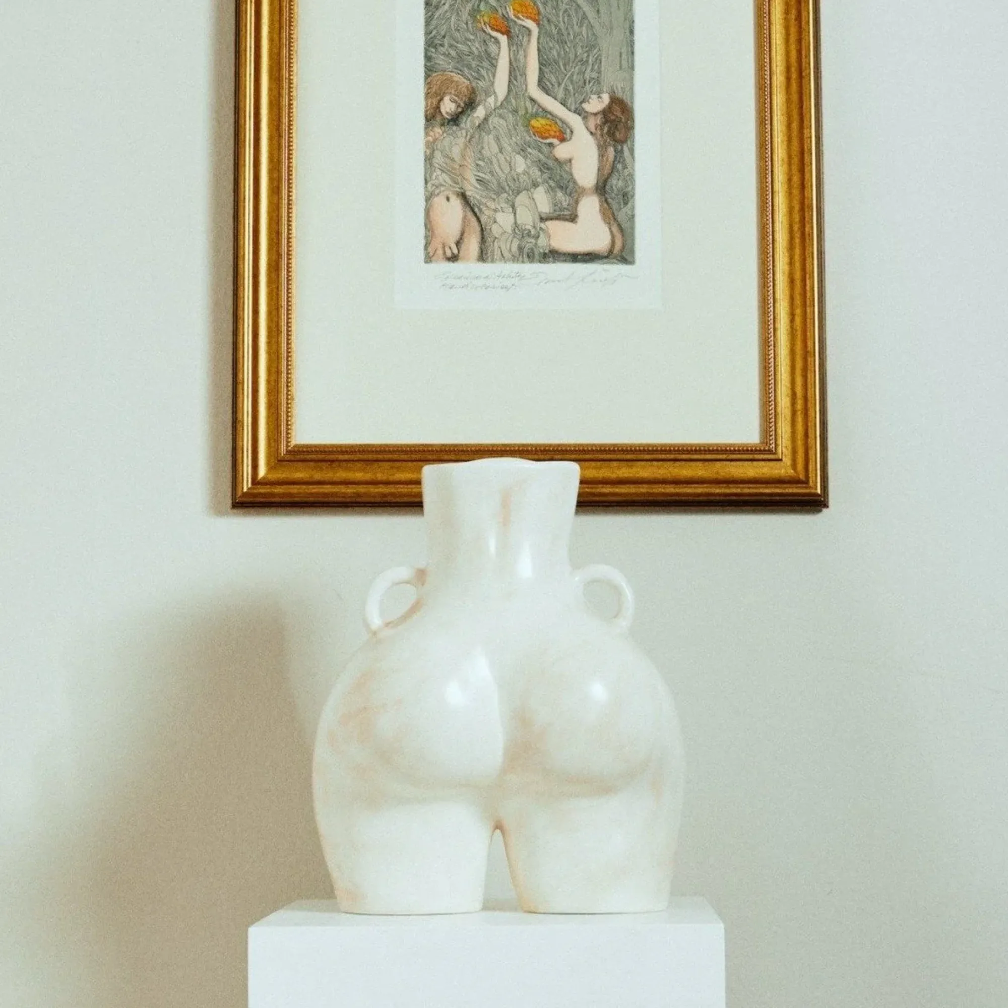 Anissa Kermiche Love Handles Vase (Marble) New