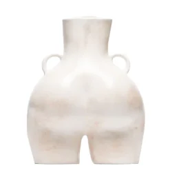 Anissa Kermiche Love Handles Vase (Marble) New