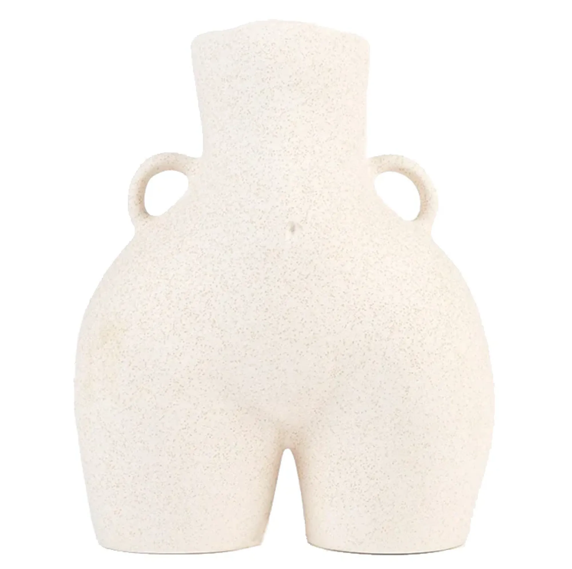 Anissa Kermiche Love Handles Vase (Speckled Beige) Discount
