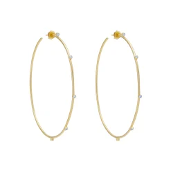 Anissa Kermiche Mega Razzle Dazzle Hoop Earrings Sale