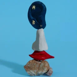 Anissa Kermiche Mini Love Handles Stud New