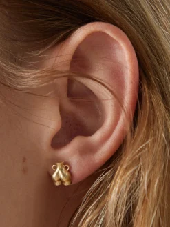 Anissa Kermiche Mini Love Handles Stud Online