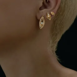 Anissa Kermiche Nip It In The Bud (Medium) Earrings Outlet