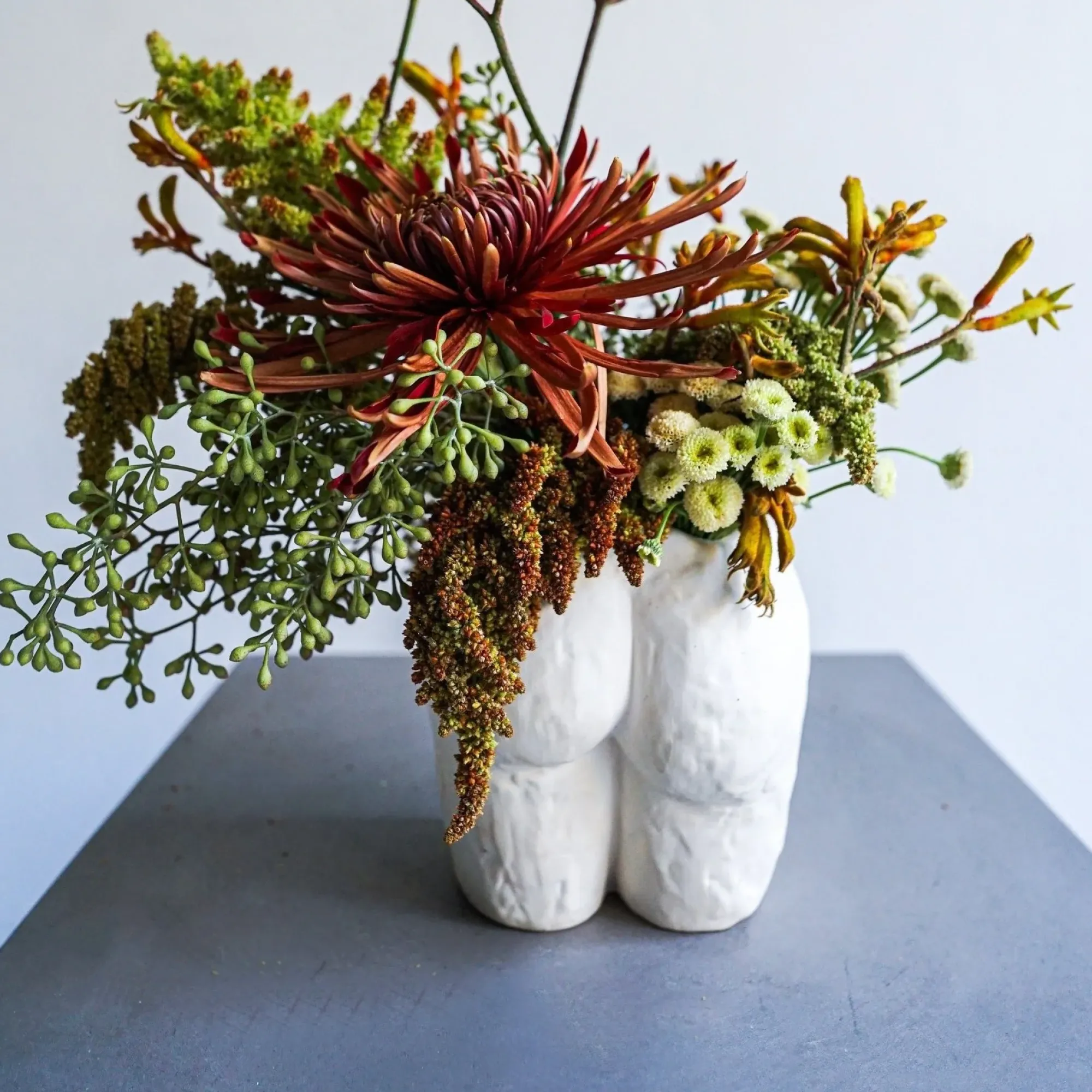 Anissa Kermiche Popotin Pot (Matte White) Sale