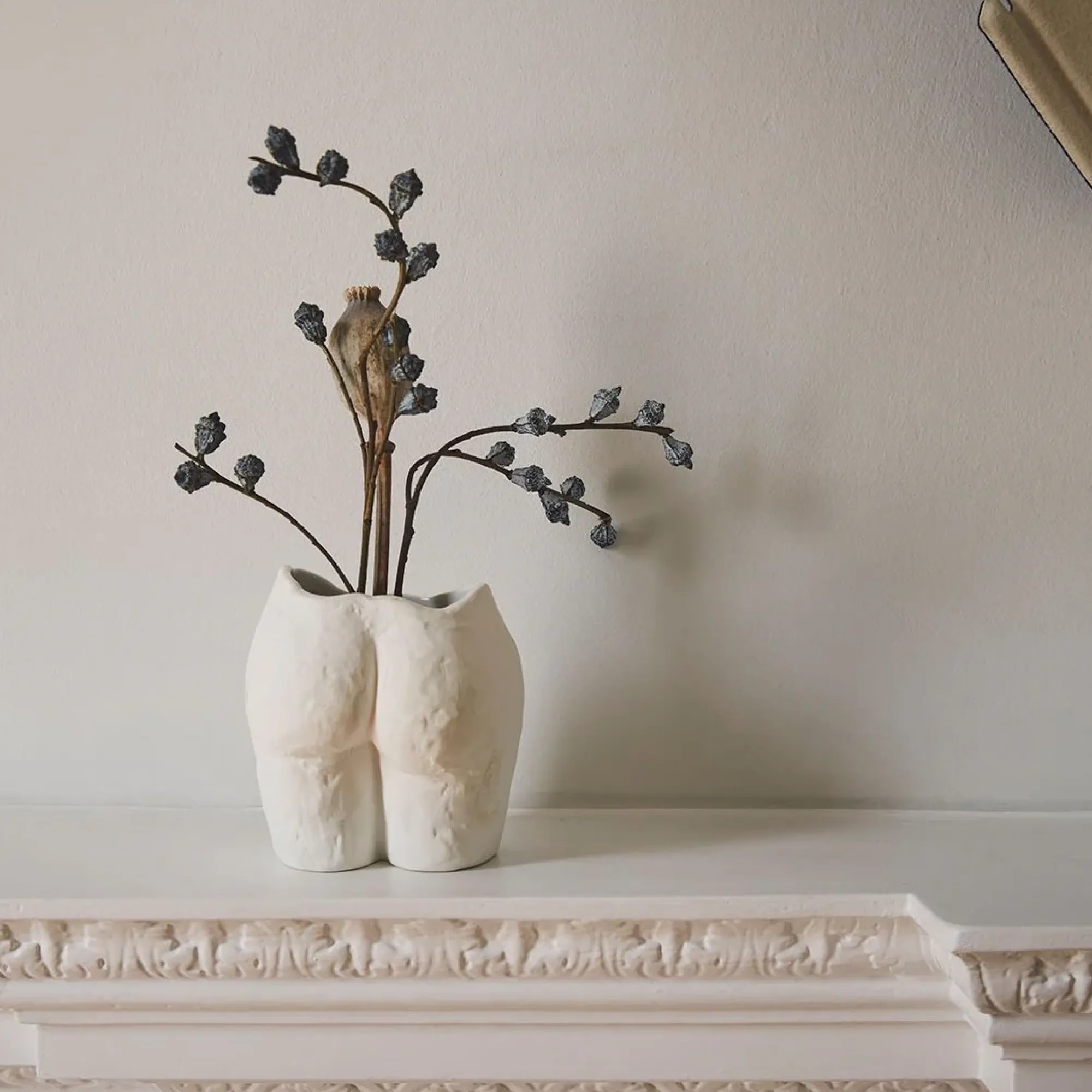 Anissa Kermiche Popotin Pot (Matte White) Sale