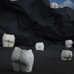 Anissa Kermiche Popotin Pot (Matte White) Sale