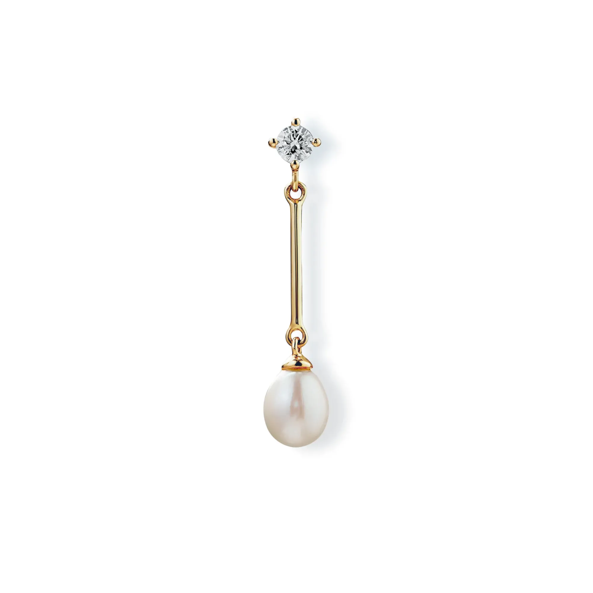 Anissa Kermiche Princesse Pearl Earring New