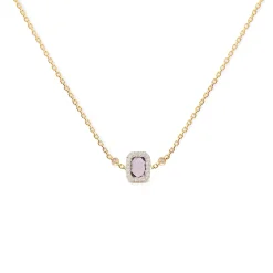 Anissa Kermiche Square Amethyst Necklace Best