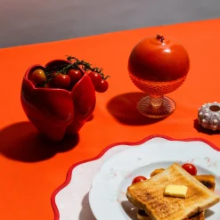 Anissa Kermiche Sugar Tits Pot (High-Shine Orange) New