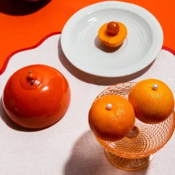 Anissa Kermiche Sugar Tits Pot (High-Shine Orange) New