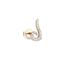Anissa Kermiche Swirl Stud Online