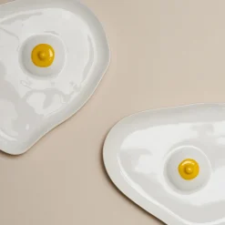 Anissa Kermiche Tatas Plates (High-Shine White, Yellow) Hot