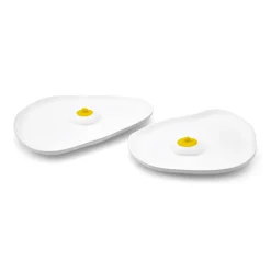 Anissa Kermiche Tatas Plates (High-Shine White, Yellow) Hot